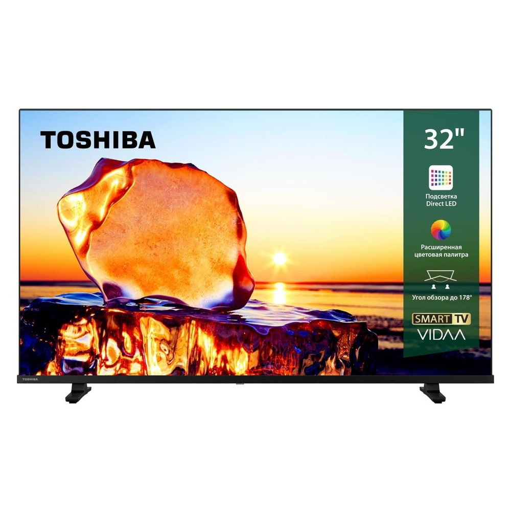 Toshiba Телевизор 32", черный #1