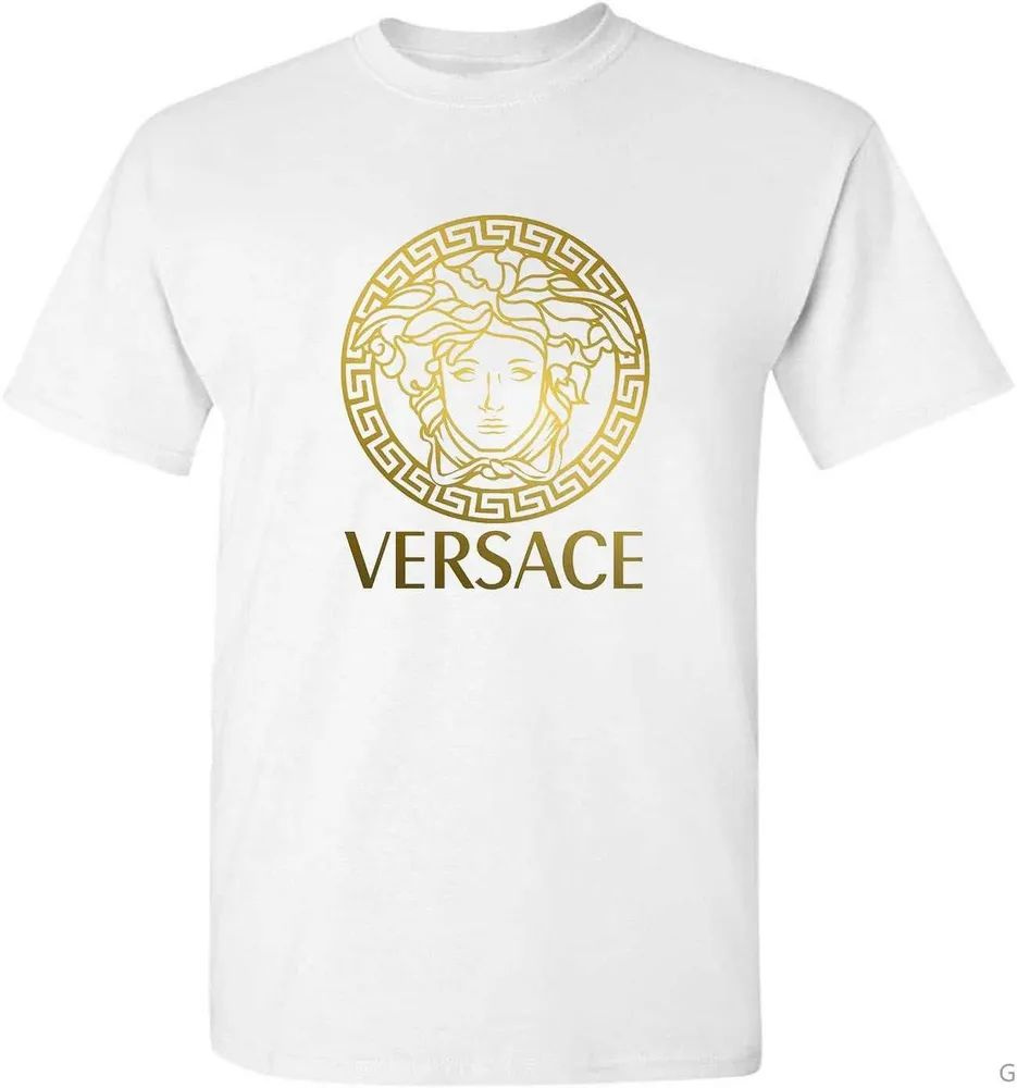 Футболка Versace, размер 48, цвет белый - купить по выгодной цене в ...