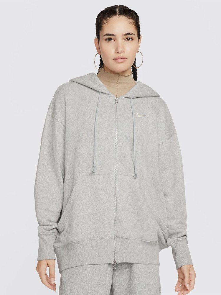 Толстовка Nike W Nsw Phnx Flc Fz Os Hoodie #1