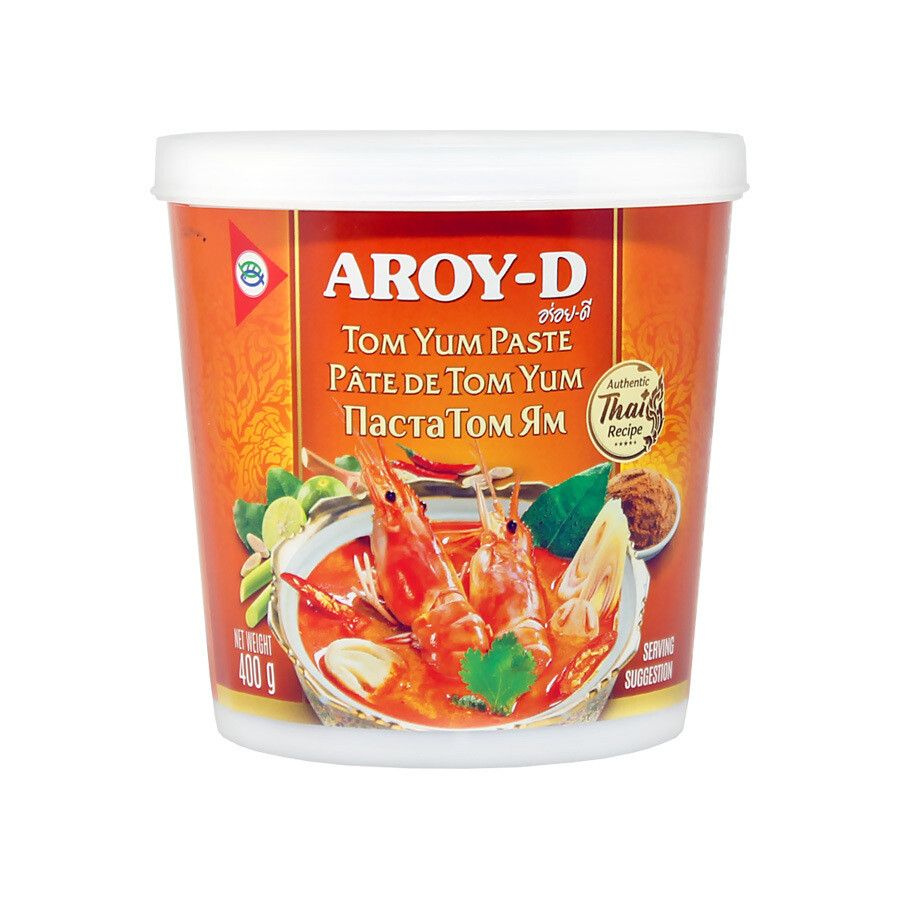 Tom Yum Paste, AROY-D (Соус на основе растительных масел ПАСТА ТОМ ЯМ ...