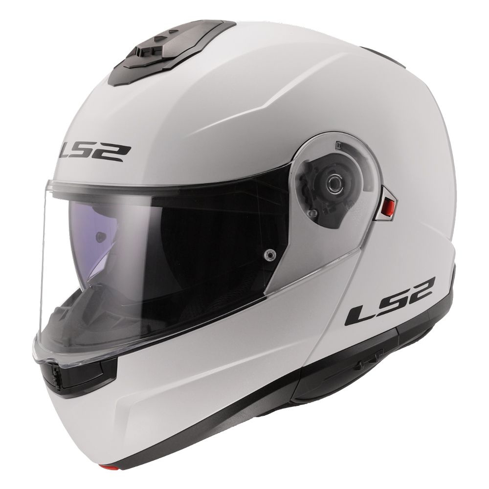 LS2 Мотошлем FF908 STROBE II Solid (белый, gloss white, S) #1