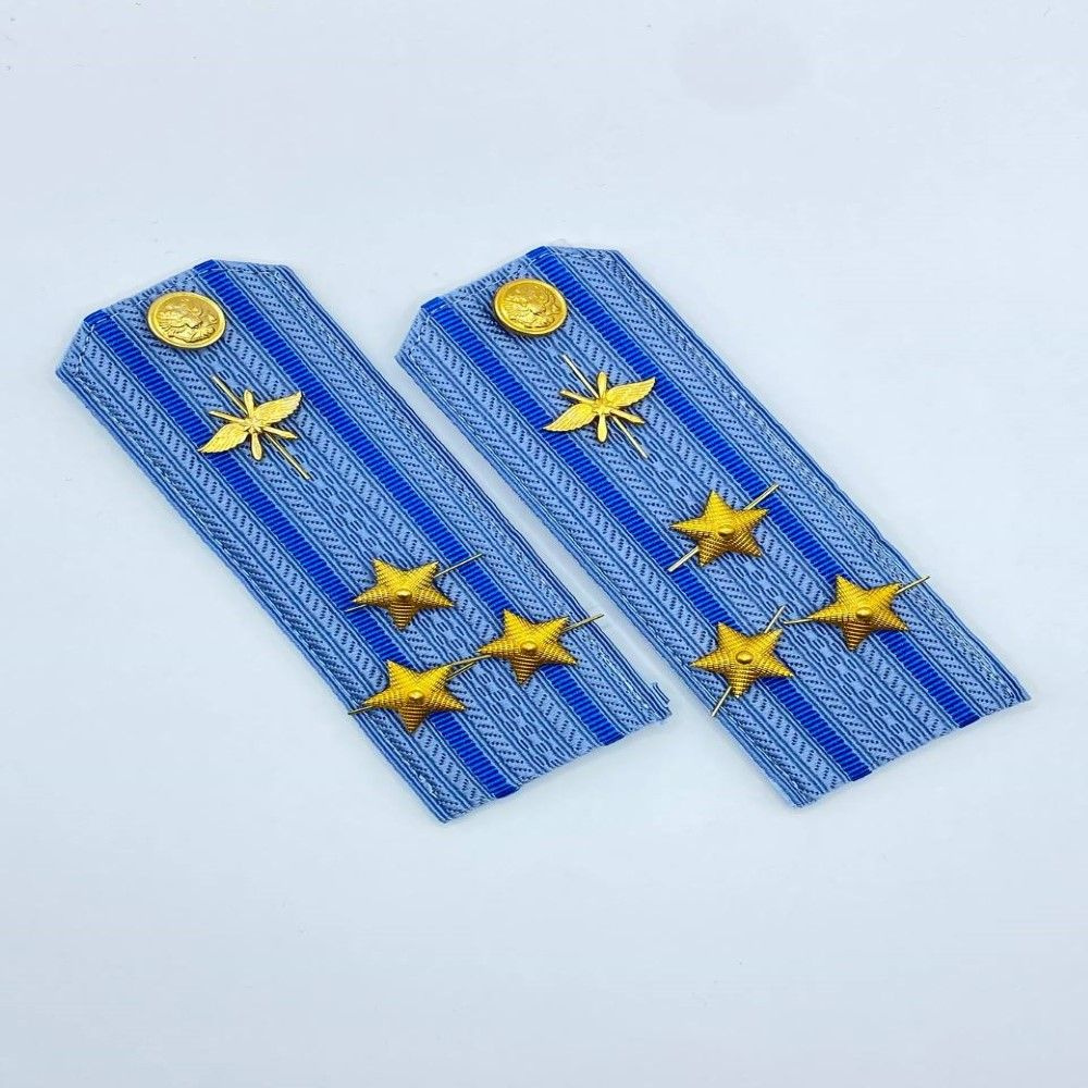 Погоны ВС РФ (ВВС, ВКС голубые на рубашку) - полковник - купить с ...