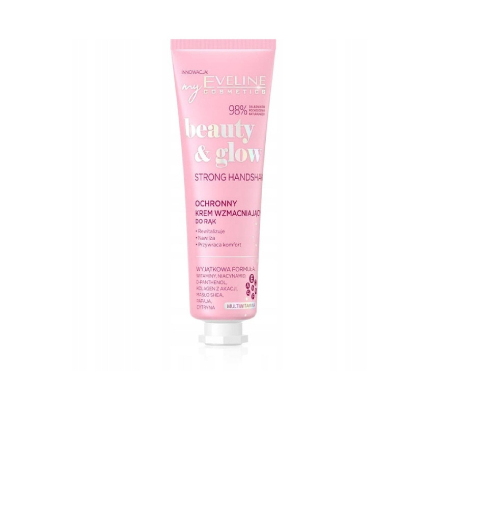 Eveline Cosmetics Защитный укрепляющий крем для рук, Beauty & glow 50мл ...