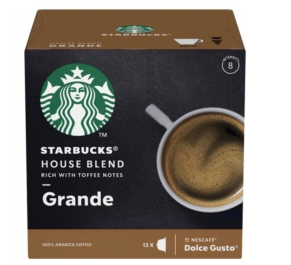 Кофе капсульный Dolce Gusto Starbucks House Blend Grande 12 капсул #1