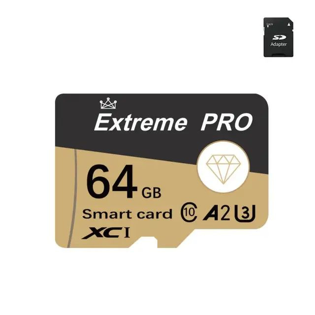 BS Карта памяти Extreme PRO 64 ГБ  (A2PRO+BG) #1