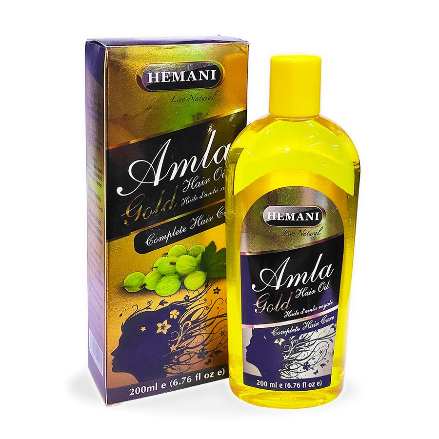 Масло для волос Hemani Amla Gold, 200 мл #1