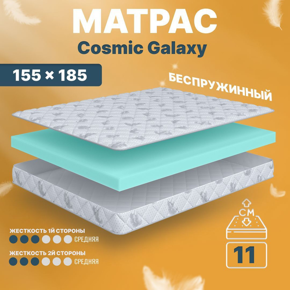 COSMIC Матрас Galaxy, Беспружинный, 155х185 см #1