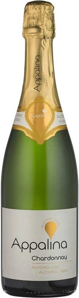 Безалкогольное игристое вино APPALINA CHARDONNAY белое сладкое 750 мл, Германия  #1