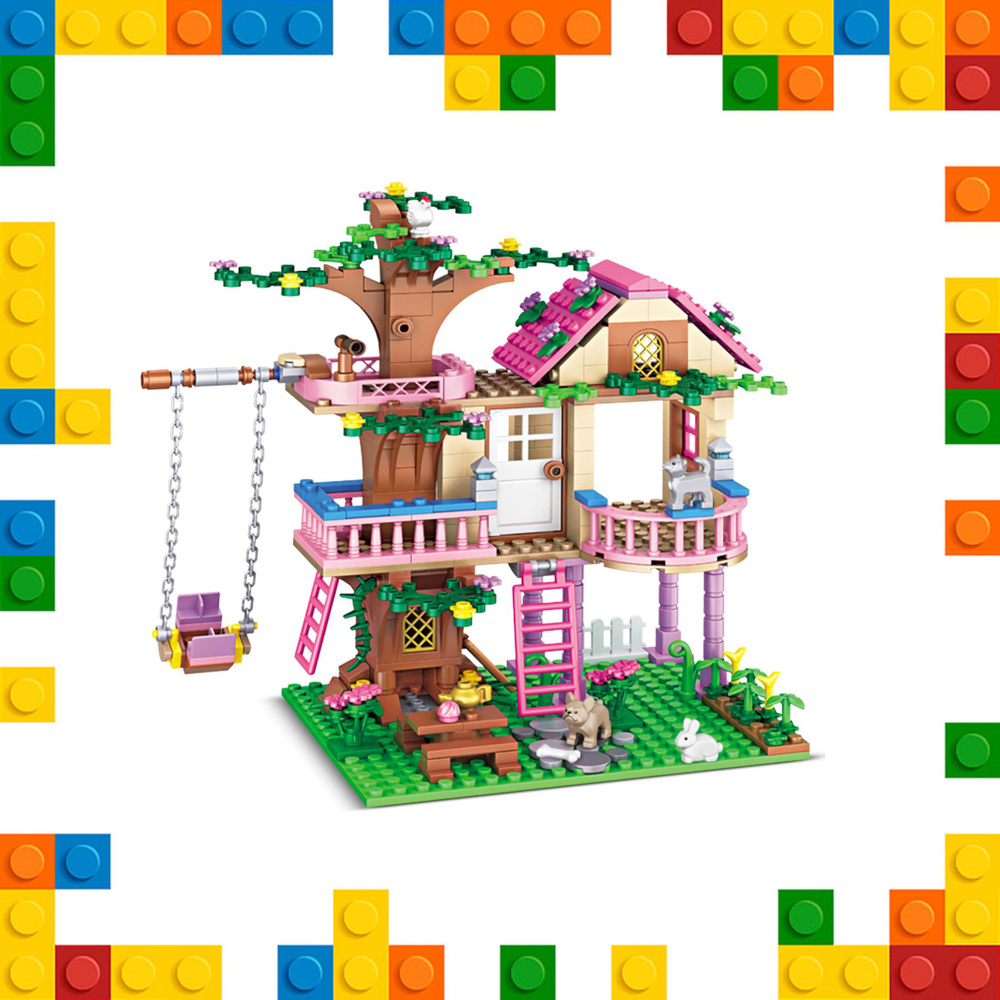 LEGO Tree House Building Set Compatible with Lego Friends OZON 1689624691