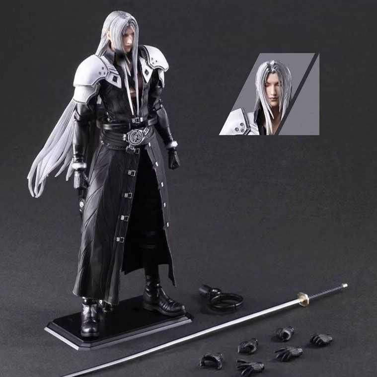 Final Fantasy VII/Фигурка Sephiroth, подвижные фигурки, 26 см,PlayArts #1