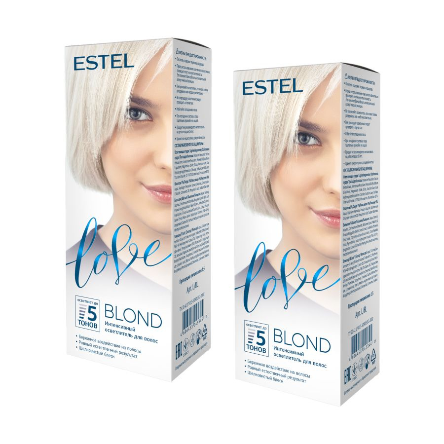 ESTEL Осветлитель LOVE BLOND (набор, 2шт.) #1