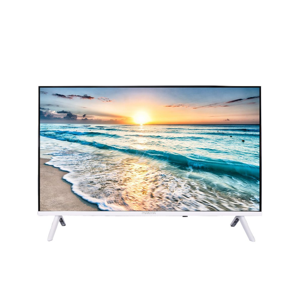 MANYA Телевизор 32MH05WS 32" HD, белый #1