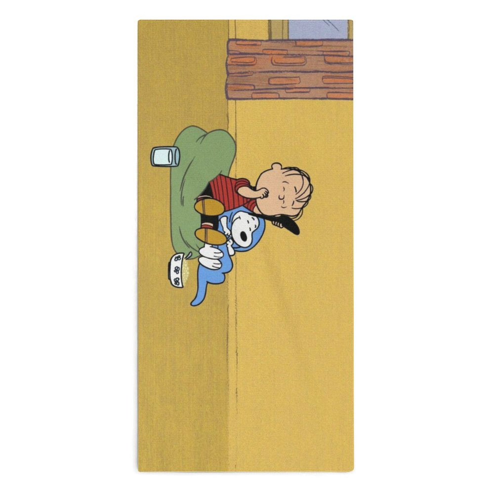 SNOOPY Полотенце для лица, рук, Микрофибра, 30x70 см, разноцветный, 1 шт.  #1