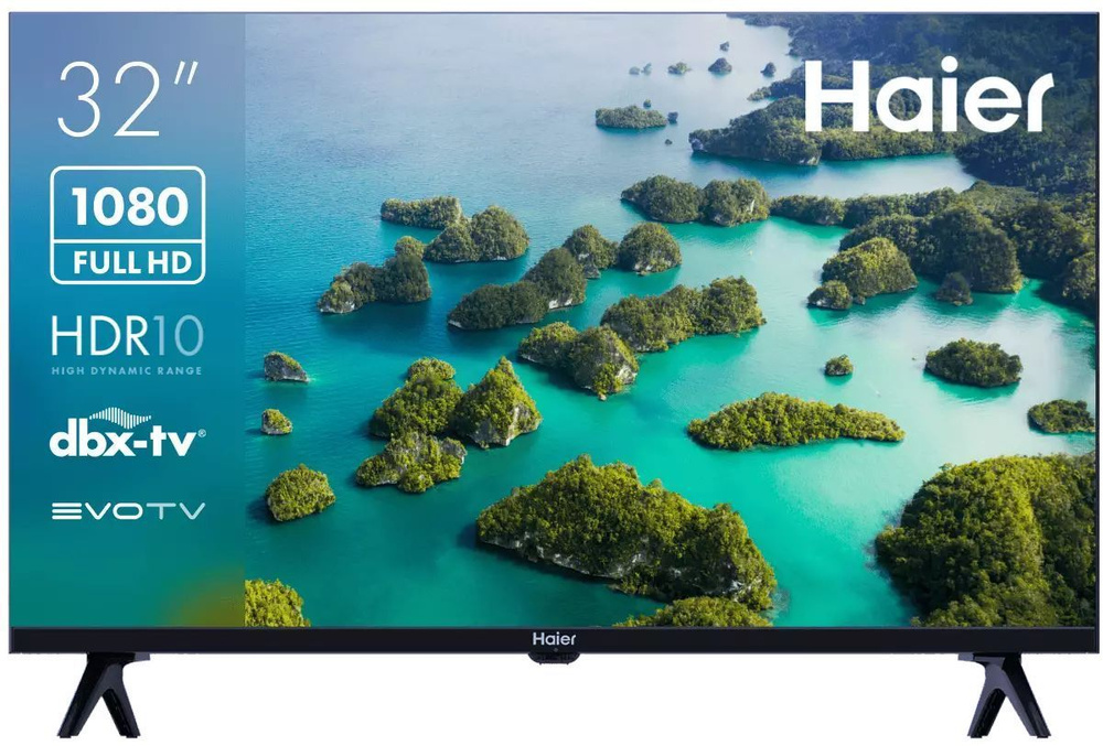 Haier Телевизор DH1U67D04RU 32" Full HD, черный #1