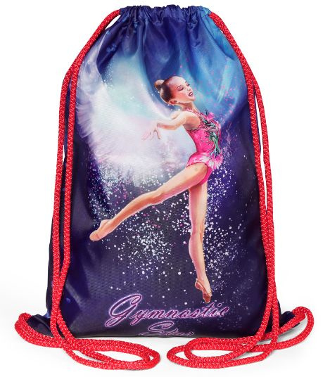 Gymnast Premium Training Bag/Гимнастическая тренировочная сумка-чехол василек/синий  #1