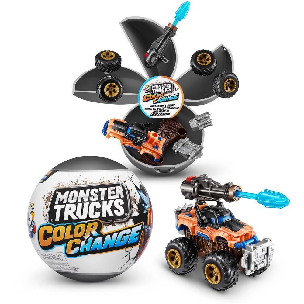 Игр. набор ZURU сюрприз в шаре MONSTER TRUCK машинка с аксессуарами, цена указана за 1шт  #1