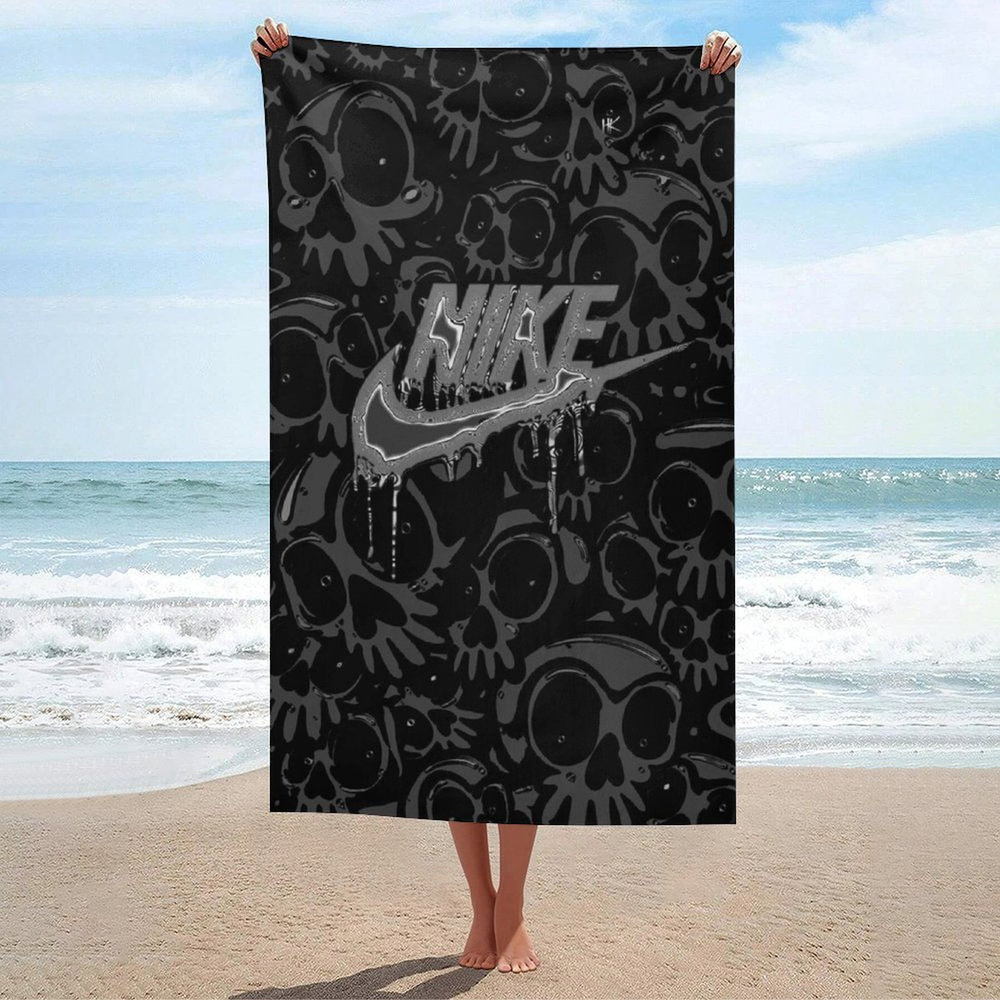 Nike Полотенце для ванной, Полиэфирный шелк, 80x130 см, разноцветный, 1 шт.  #1