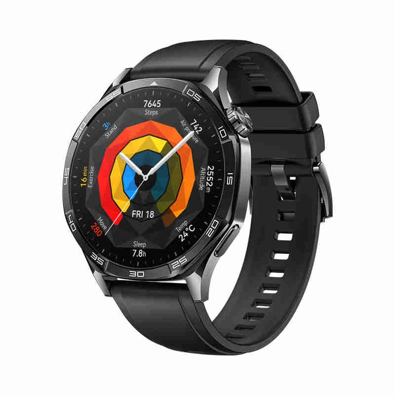 Умные часы HUAWEI Watch GT 5, 46 мм, черный. Уцененный товар #1