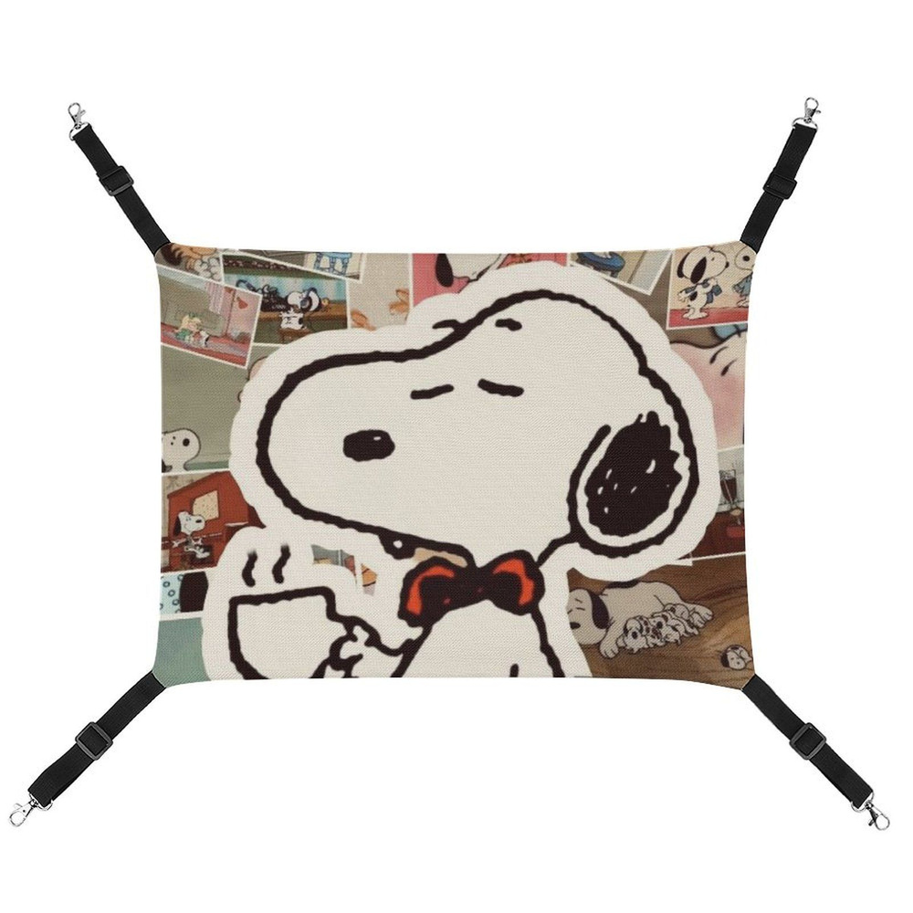 Snoopy Лежанка для мелких животных большой 43x33 см Для шиншилл, кроликов, кошки. Подвесной домик для #1