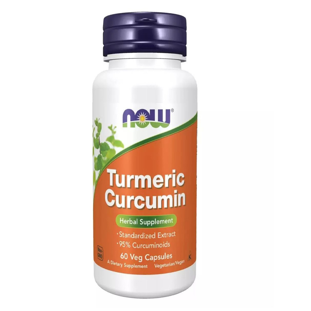 Тurmеriс Curcumin Veg 665 mg NOW Куркумин 665 мг #1