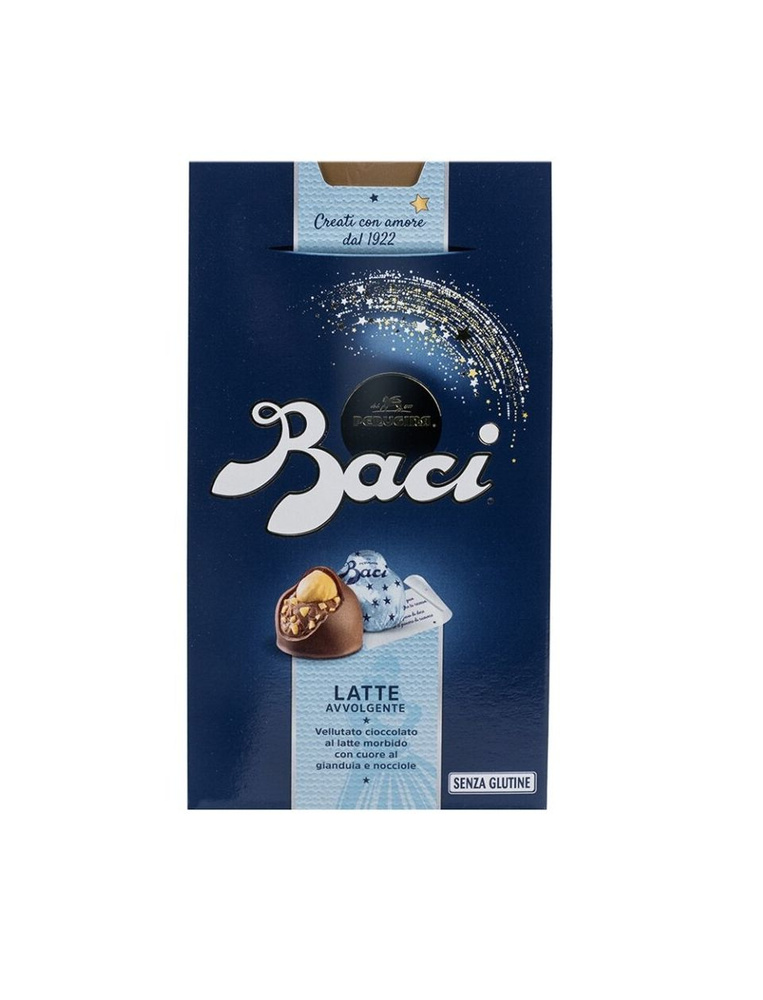 Конфеты Baci Latte, Perugina 200 г, Италия #1