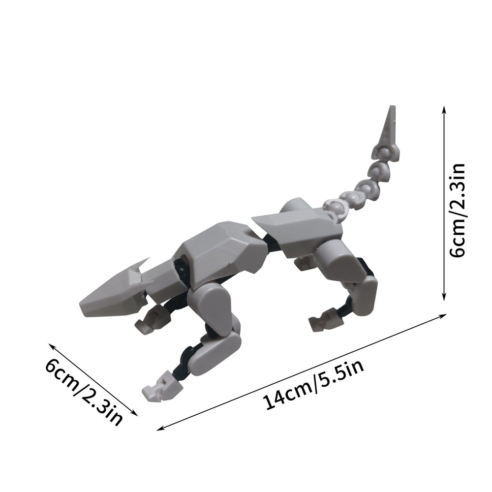 Фигурка Titan 13 Air Bound, многосуставная, подвижная, 3D печать #1