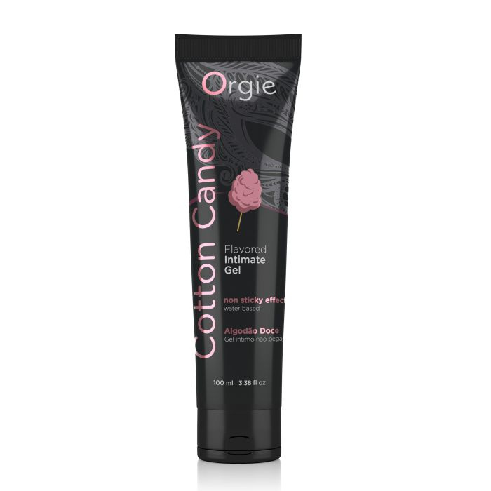 Съедобный интимный гель Orgie Lube Tube Cotton Candy, 100 мл #1