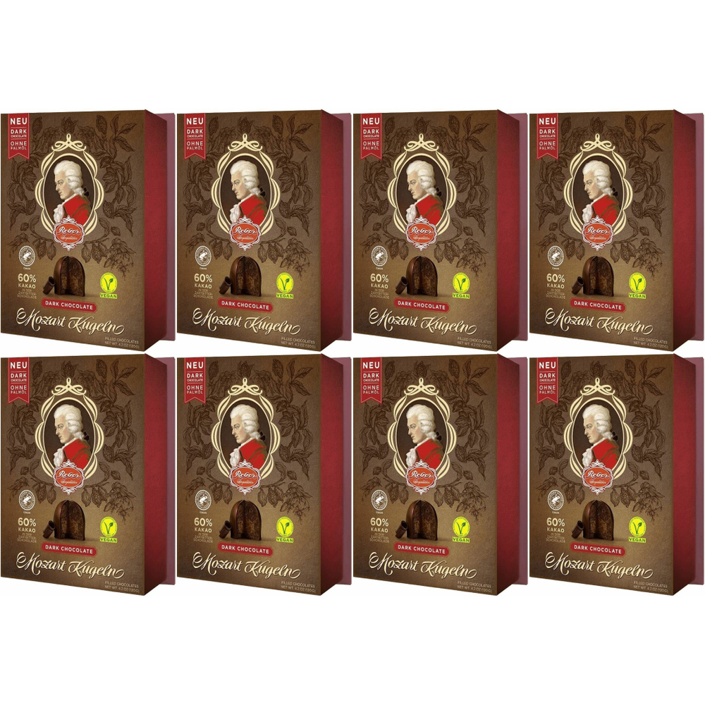 Конфеты Reber Mozart Kugeln 120 г, набор: 8 штук #1