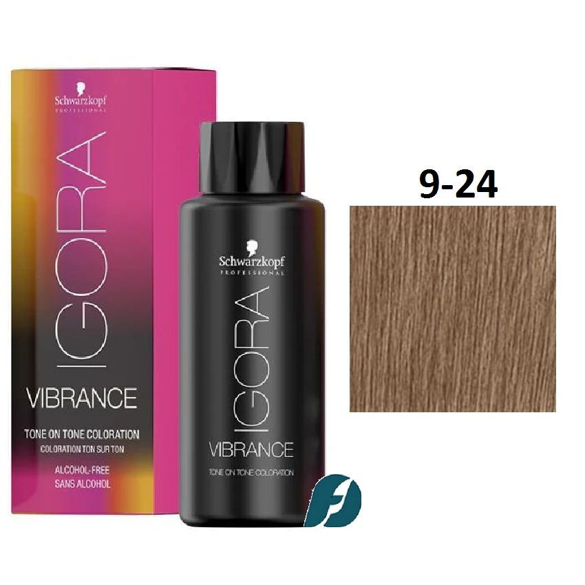 Schwarzkopf Professional Igora Vibrance 9-24 Краска для волос - Блондин пепельный бежевый, 60мл  #1