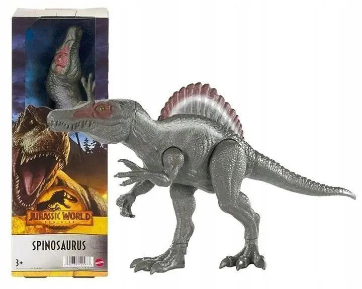 Фигурка Динозавр Jurassic World SPINOSAURUS Парк Юрского Периода - Спинозавр HMK79, 30 см  #1