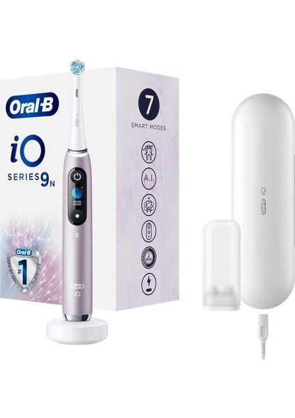 Oral-B Электрическая зубная щетка Oral-B iO 9 — розовая #1