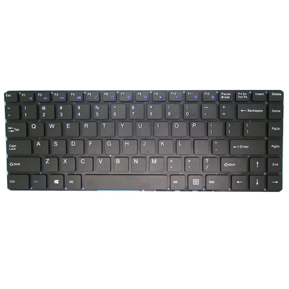 RTDPART Клавиатура проводная для ноутбука для Irbis NB130, Английская ...