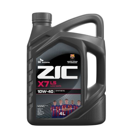 ZIC X7 LS 10W-40 Масло моторное, Синтетическое, 4 л #1