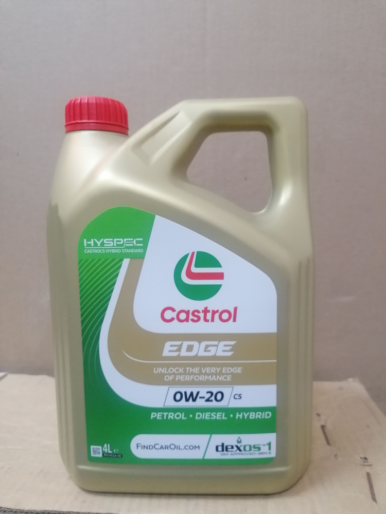 Масло моторное Castrol 0W-20 Синтетическое 4 л 15F6EA купить c