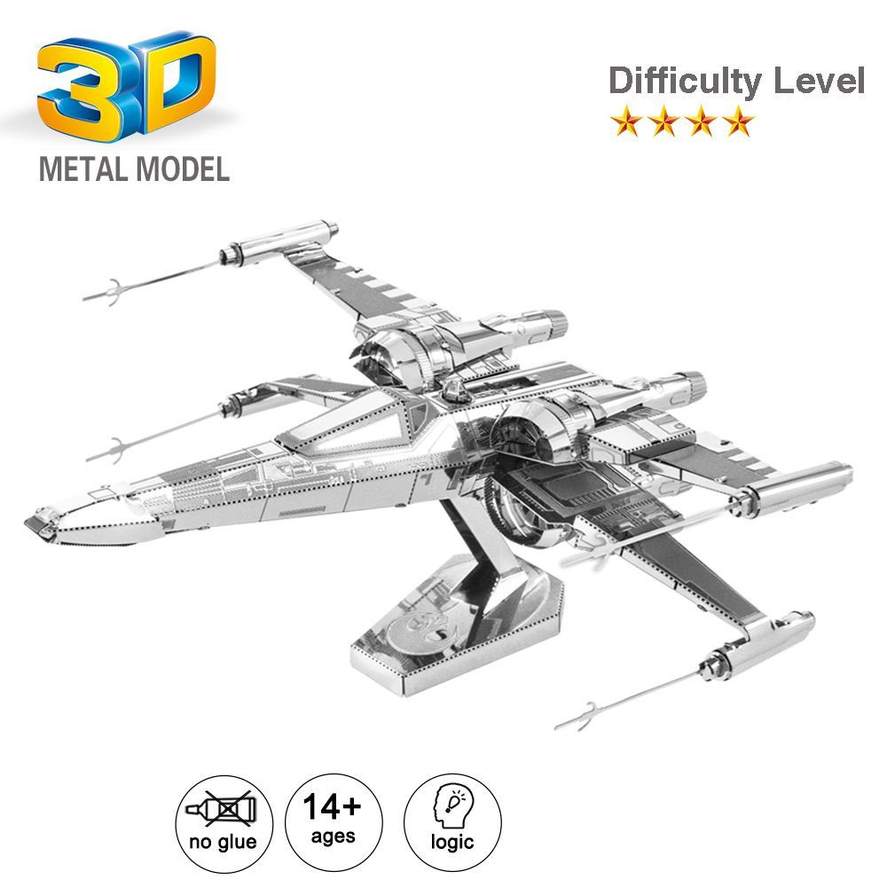 Звёздные войны 3D Металлическая модель DIY Игрушки #1