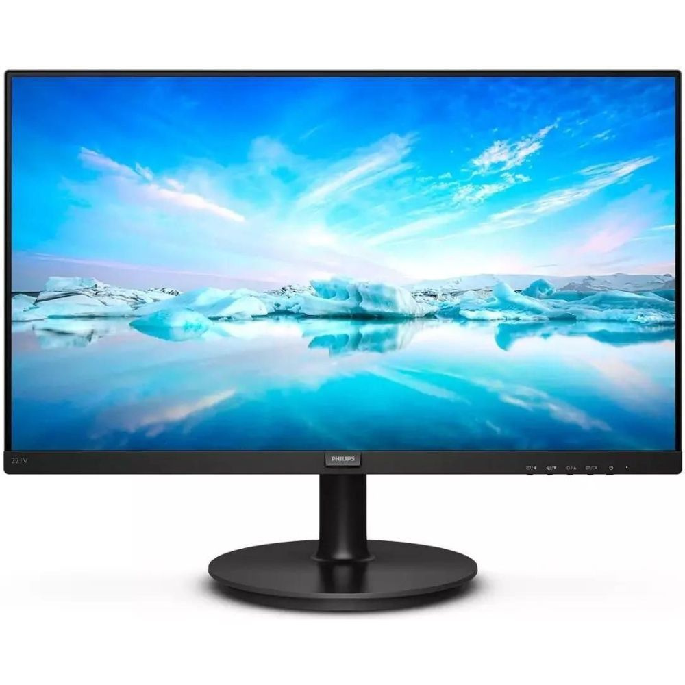 Philips 21.5" Монитор 221V8 (00/01), черный #1