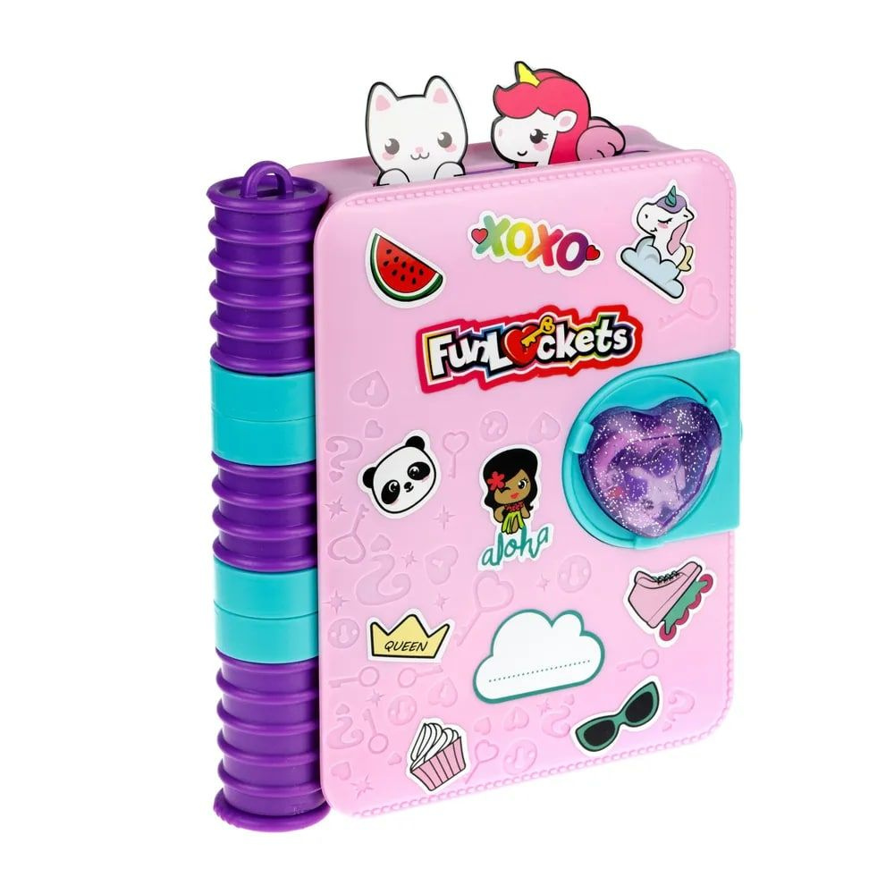 Дневник с секретами FUNLOCKETS 30+ сюрпризов купить на OZON по низкой ...