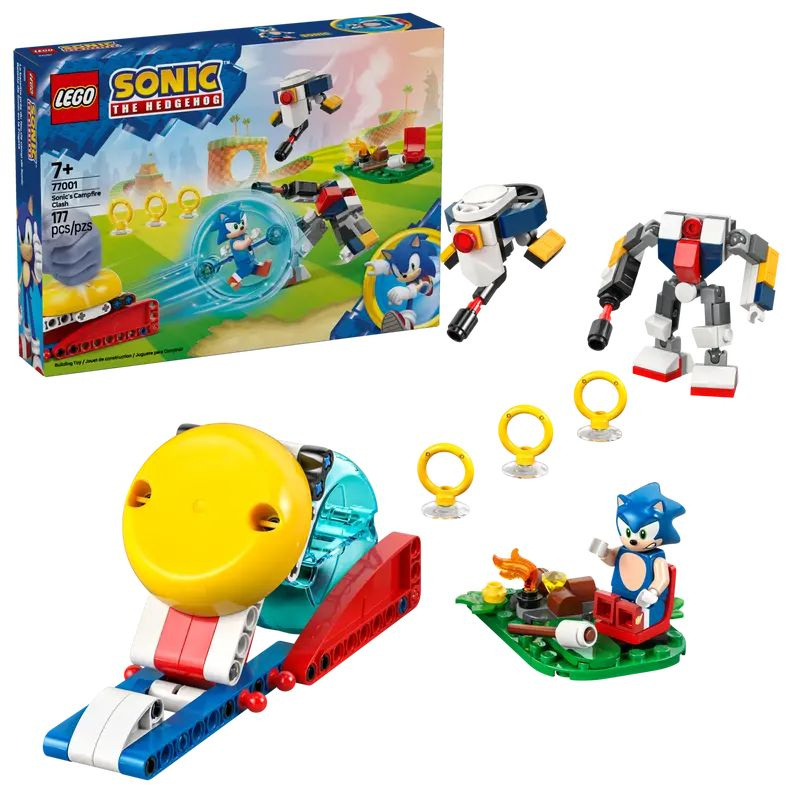 "Хочу Лего" / LEGO Sonic the Hedgehog 77001 - Столкновение Соника у костра #1