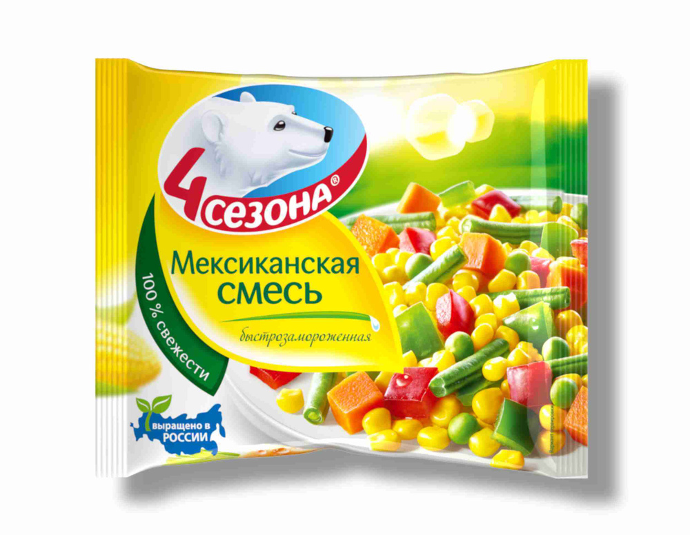 Мексиканская смесь 400 г, 4 Сезона, замороженная #1