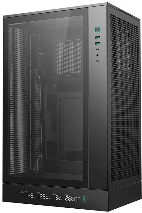 値下げ】Deepcool CH270 DIGITAL ブラック PCケース