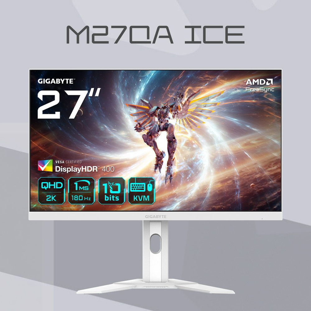 新品未開封GIGABYTE M270A ICE ゲーミングモニター 27インチ