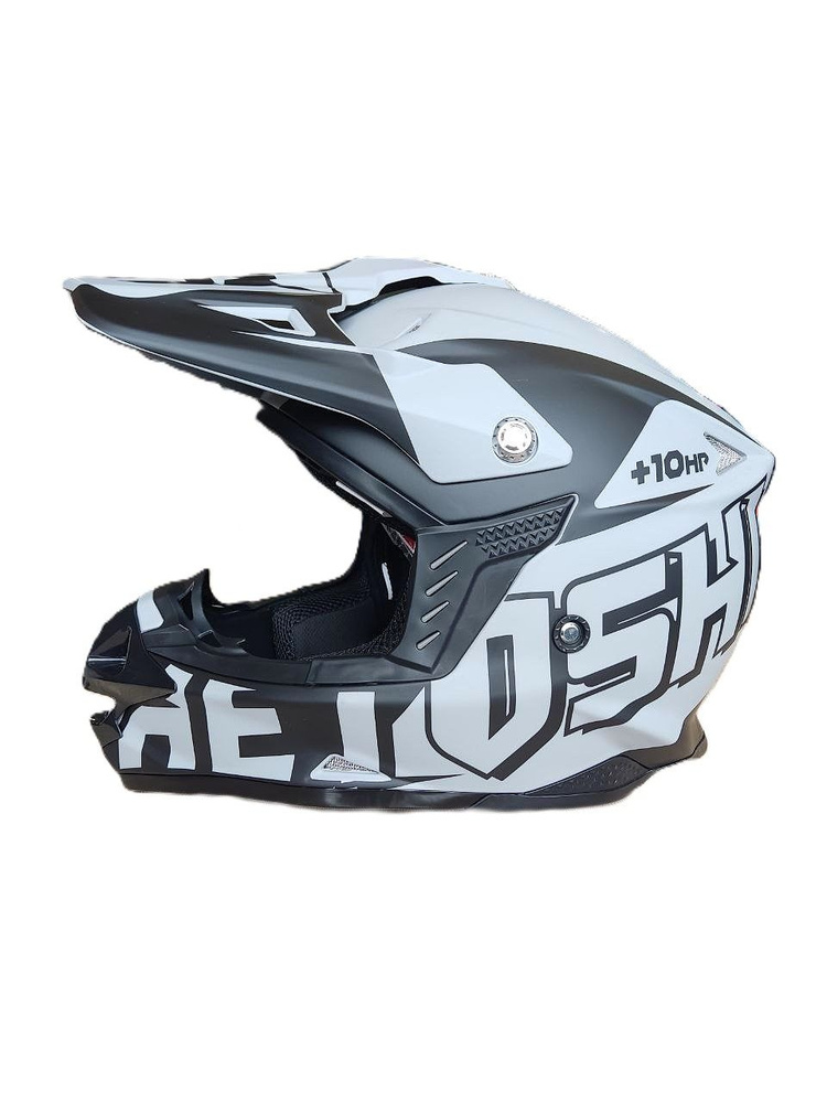 Шлем кроссовый HETOSHI OF836 EXOSS CROSS PRO MX289 цв.Серый с
