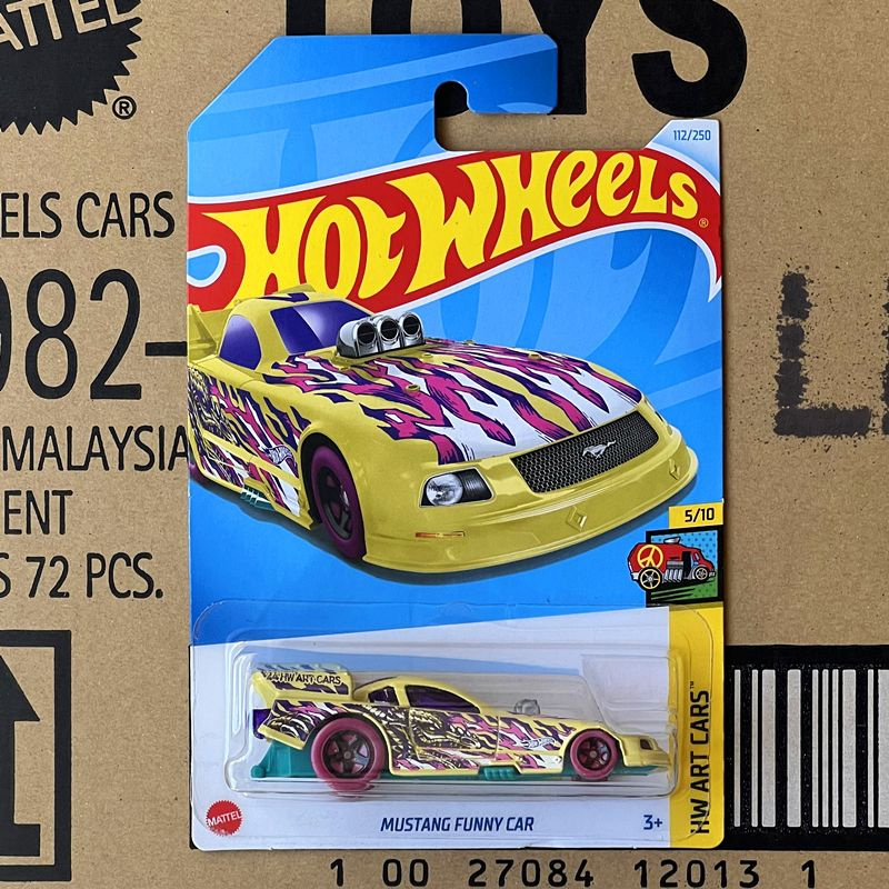 Машинка Hot Wheels 1/64 Car model toys MUSTANG FUNNY CAR купить на