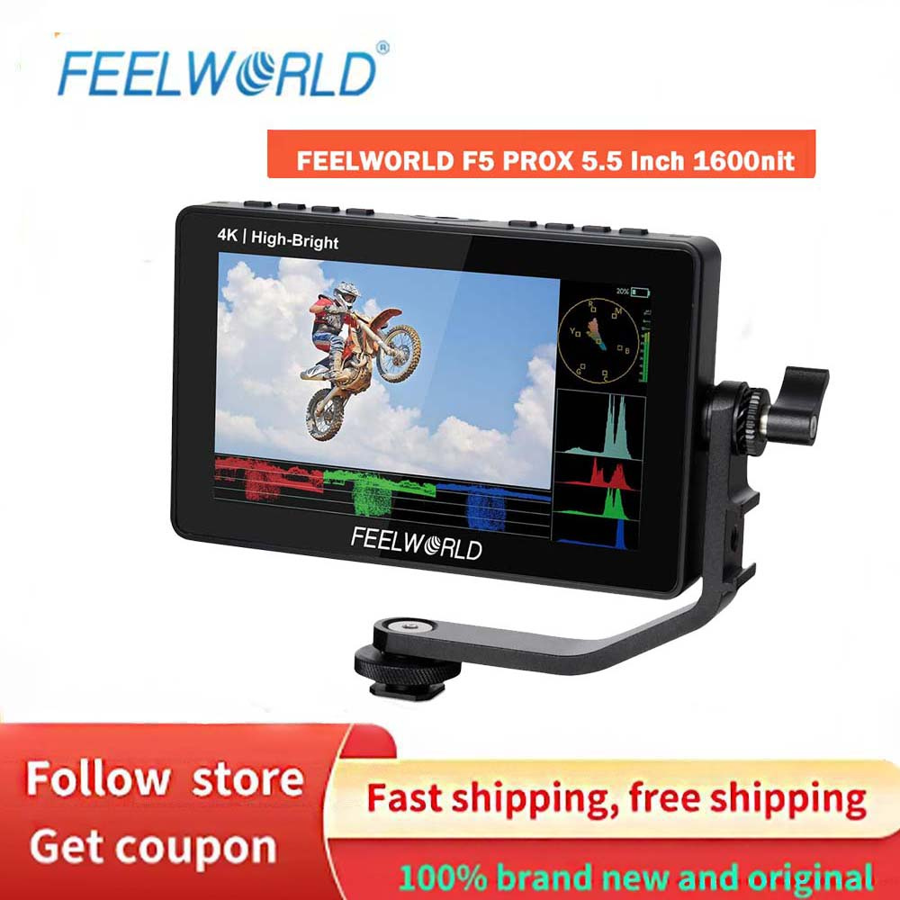 FEELWORLD F5 PRO X 5,5 дюймовый 1600nit высокий яркий сенсорный экран ...