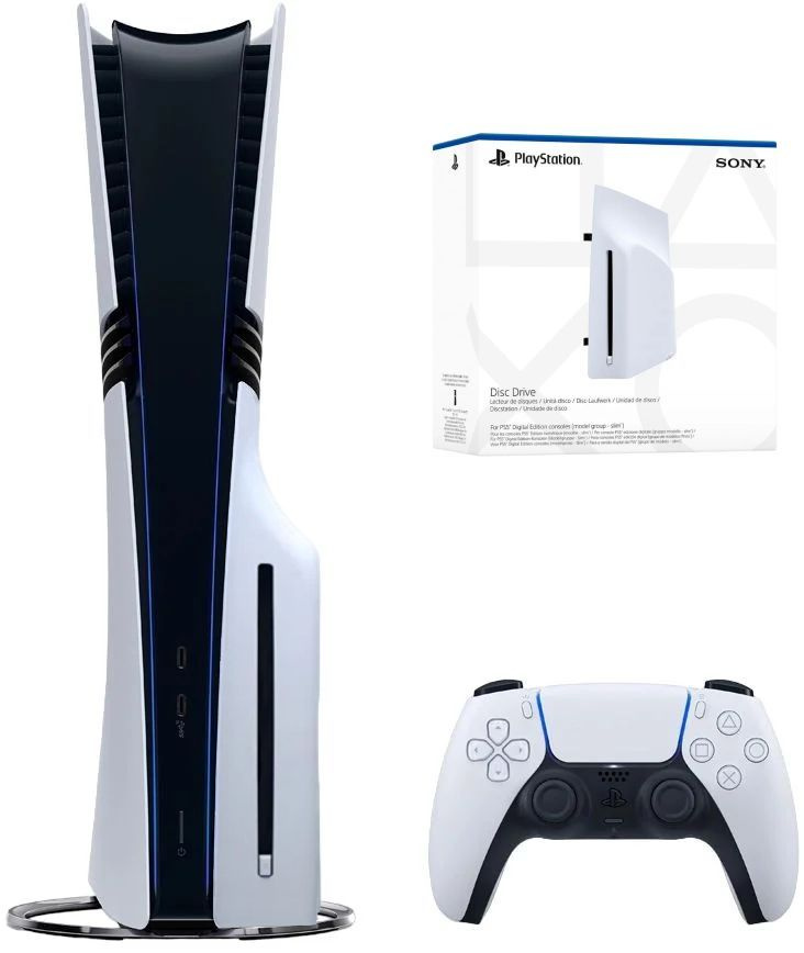 PlayStation 5 Pro, PS5 Pro, 2000 ГБ SSD с дисководом #1