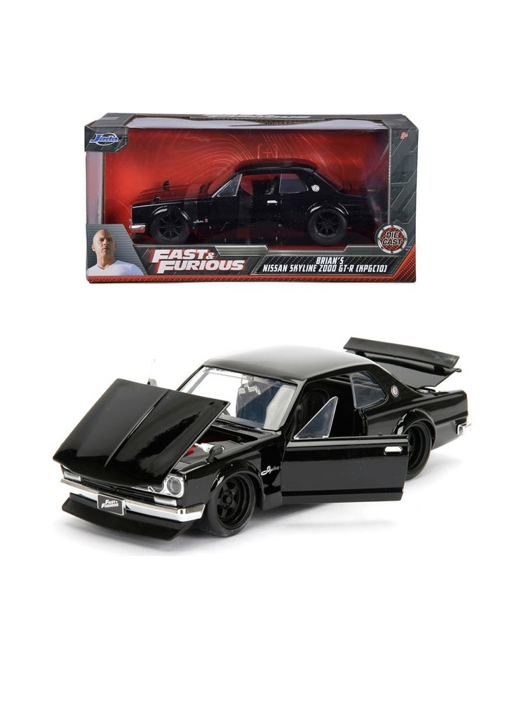 Nissan Skyline GT-R Fast & Furious – Jada 1/24 Diecast – La Voiture De Brian