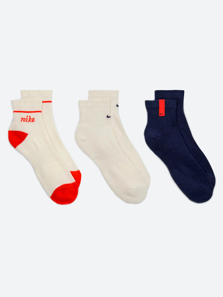 Носки Nike женские U NK ED PL CSH ANK 3P 144 WGFX #1