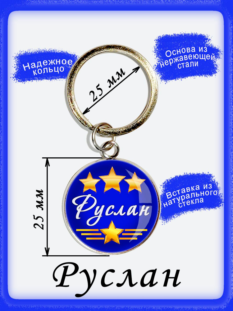 Брелок "Руслан" #1