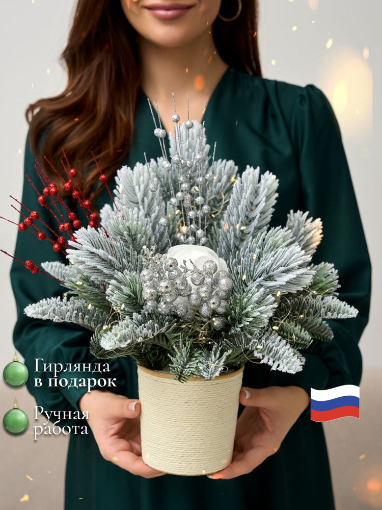 Новогодний декор, украшение для дома, 30см #1