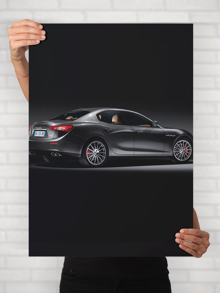 Плакат на стену для интерьера Легенды Авто (Мазерати Гибли - Maserati Ghibli 1) - Постер по машине формата #1